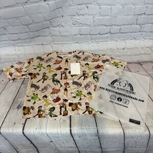 Made with Magic Disney Pixar Holiday Bamboo Slightly Crop Shirt